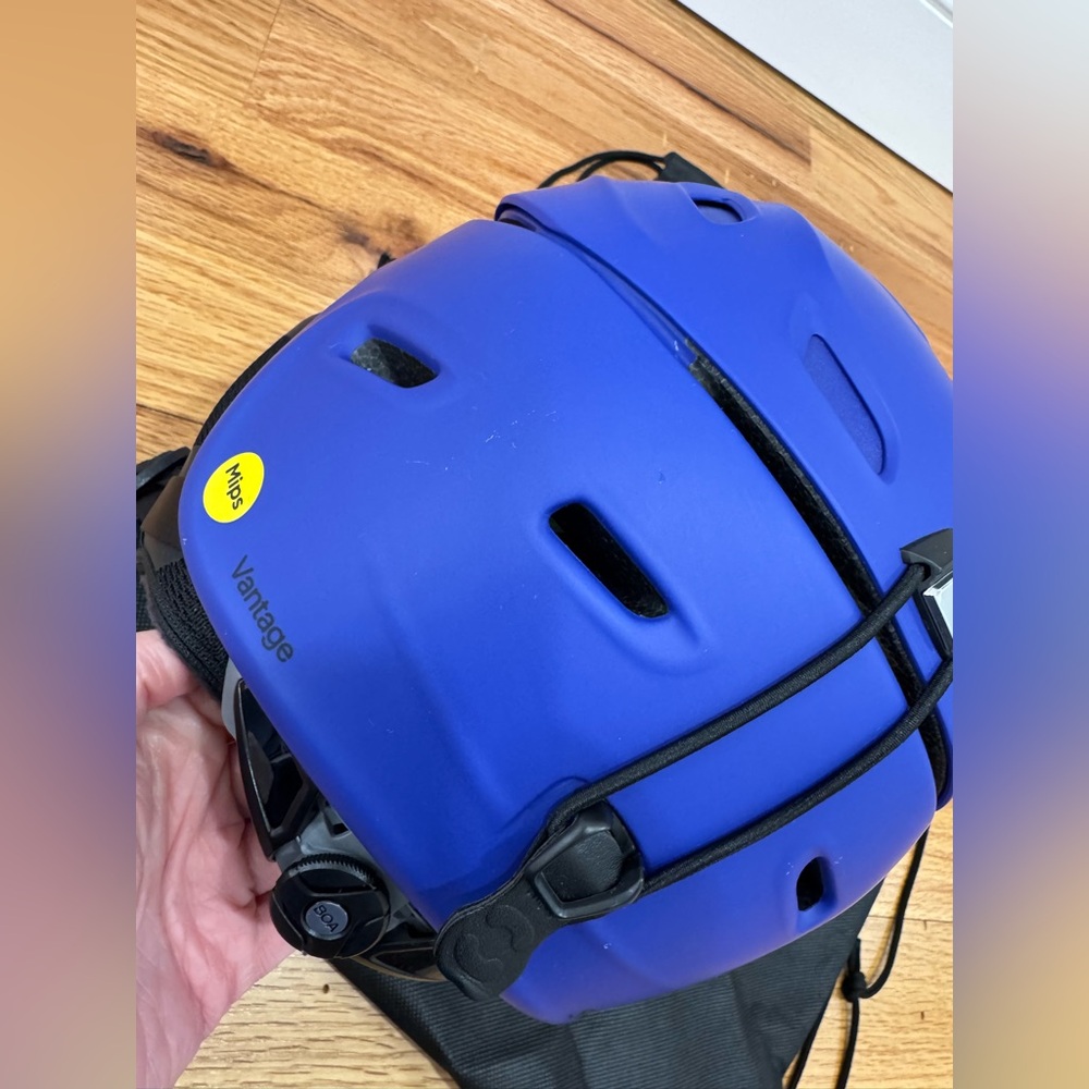 Smith Vantage Women's MIPS L Large Lapis Blue Winter Ski Helmet EUC - Picture 6 of 8